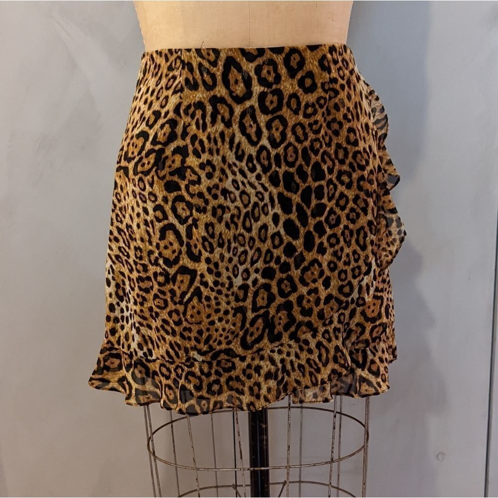 Animal Print Skirt